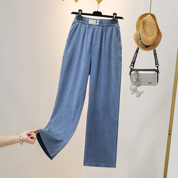 (Compre 1 Leve 2) - Calça Jeans Super Confort / A Mais Soltinha e Fresca do Mercado